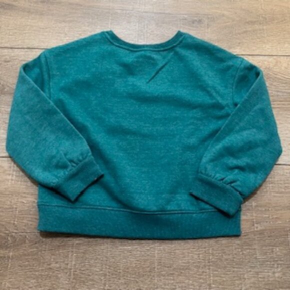 NEW Cat & Jack Forever Peace Sweatshirt Girls Size XSmall (4-5) NWT - Picture 5 of 7